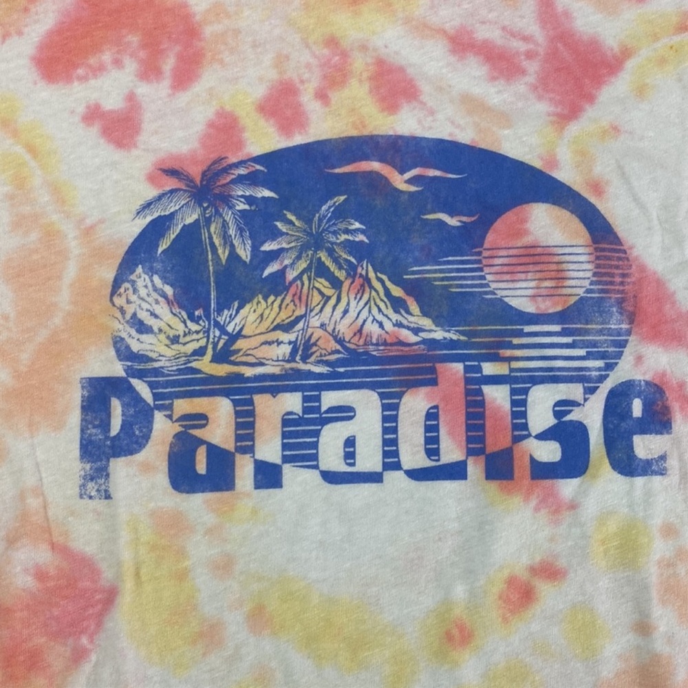 🔆BILLABONG🔆 SUN AND SEA SHORT SLEEVE TIE DYE - Picture 7 of 12